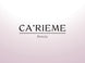 CA’RIEME Beauty  – Accueil